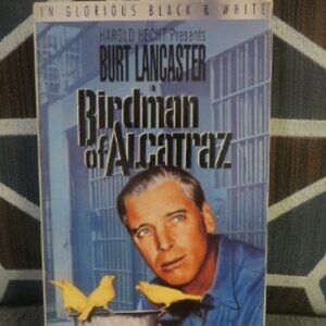 BIRDMAN OF ALCATRAZ - 1962 - VHS (1990 Release)